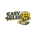 Easy Miles Vinyl Sticker – Retro Running Smiley Kiss-Cut Decal
