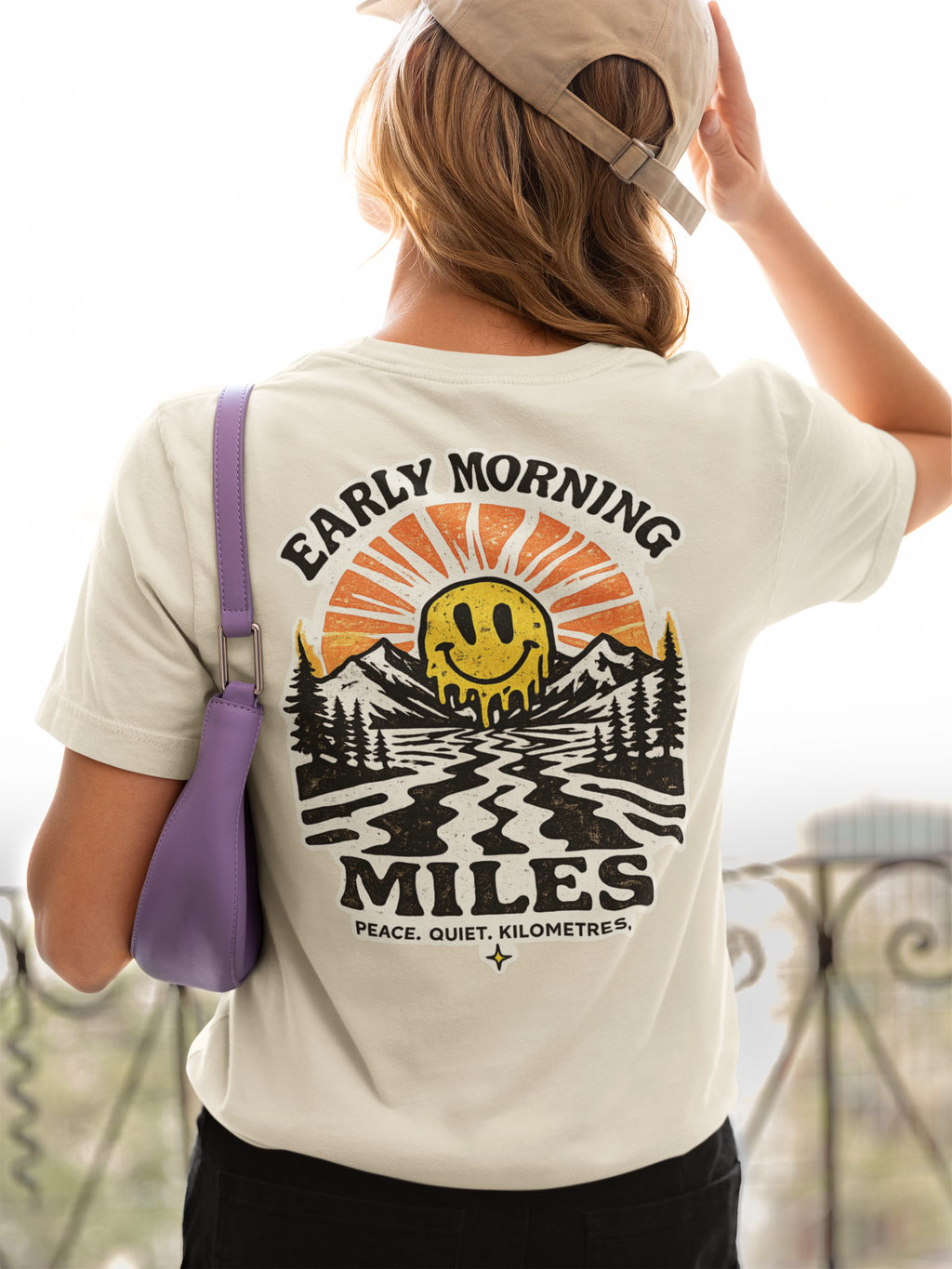 Early Morning Miles Tee