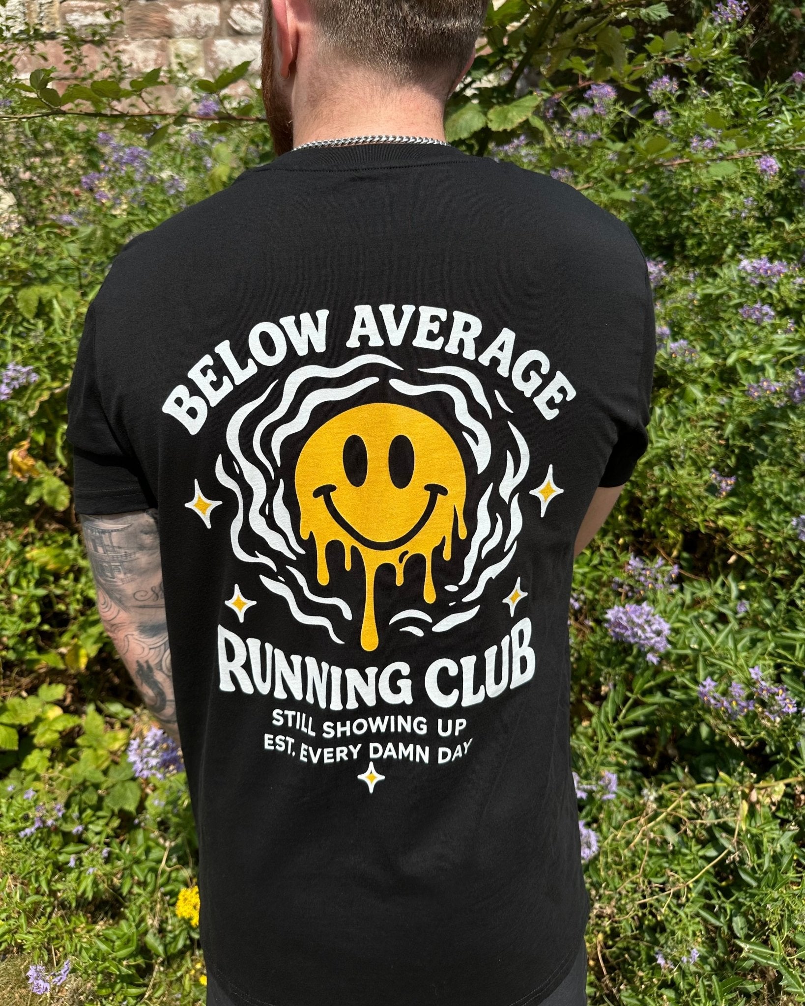 Below Average Running Club - Original - Black - Easy Miles