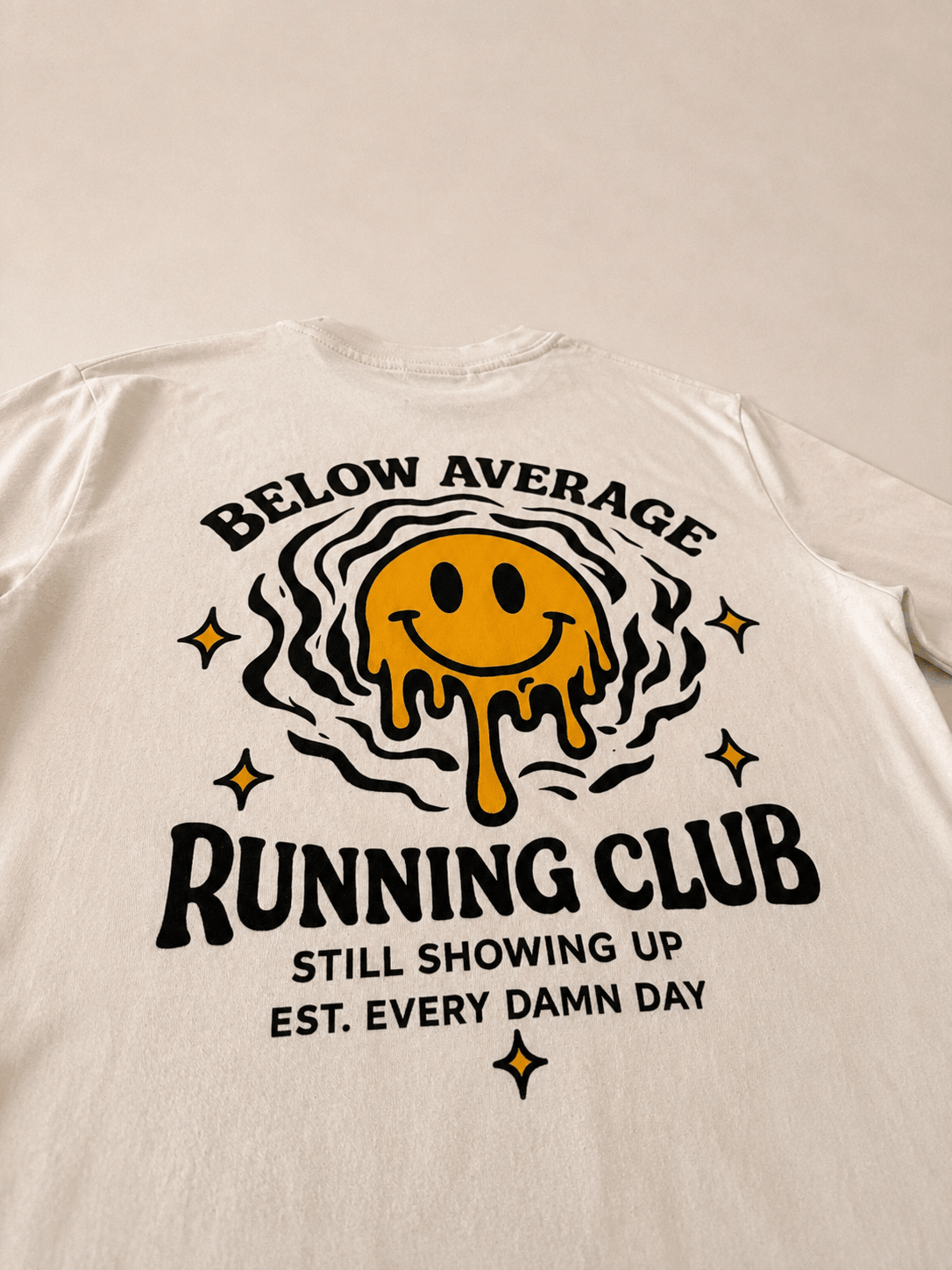 Below Average Running Club - Original - Natural - Easy Miles