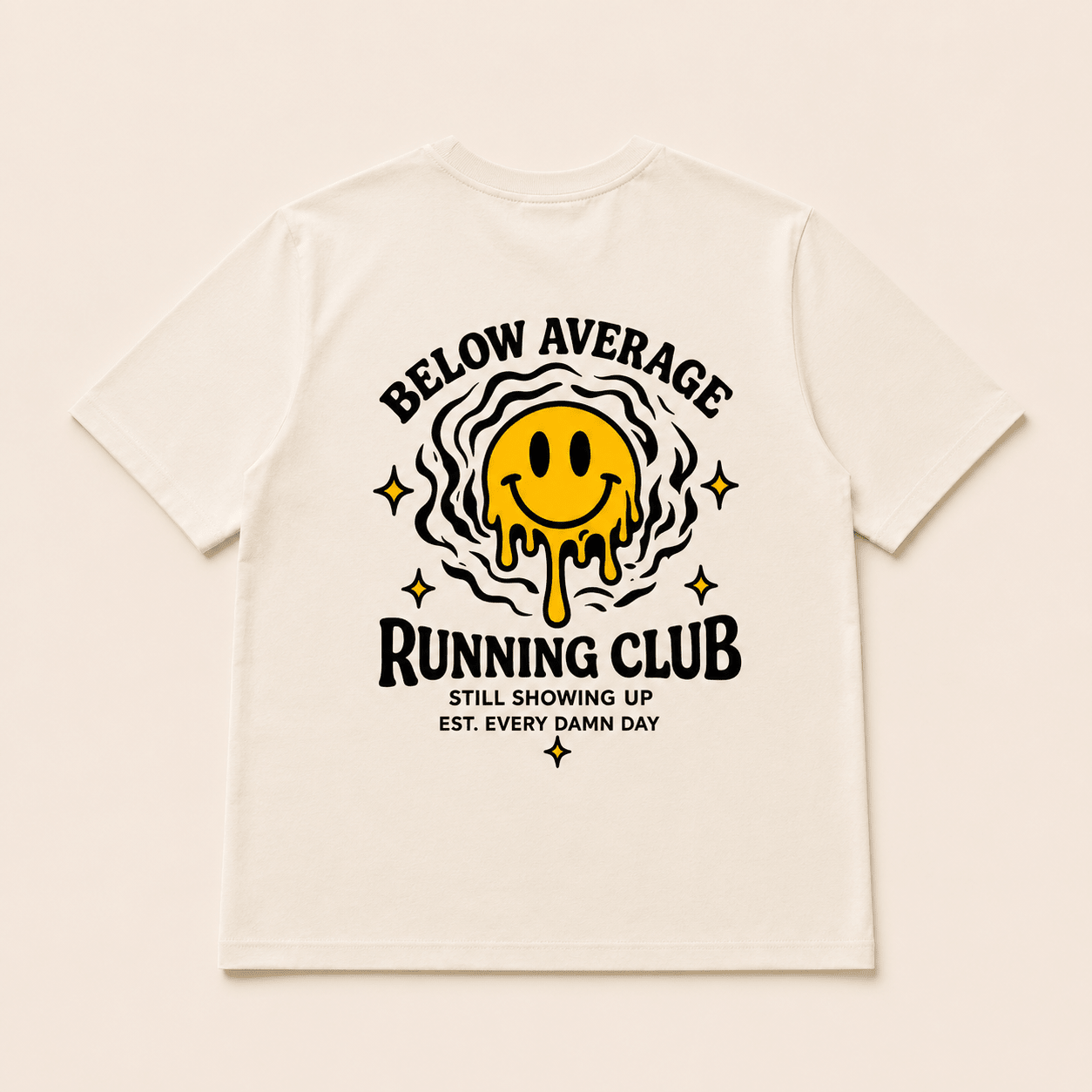 Below Average Running Club - Original - Natural - Easy Miles