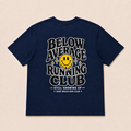 Below Average Running Club - Wavy - Navy - Easy Miles