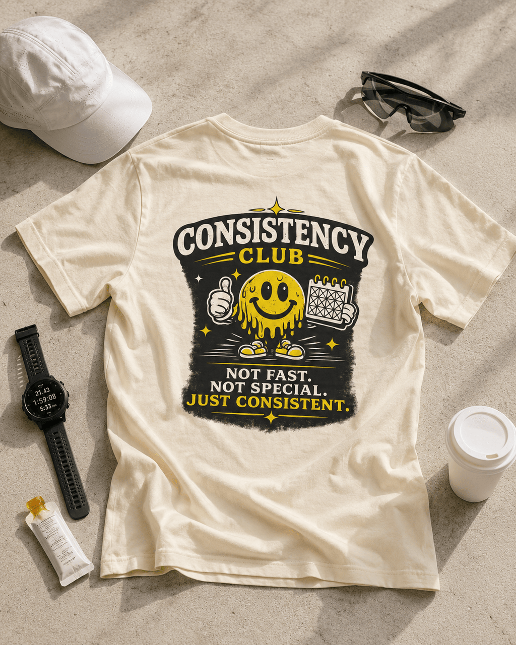Consistency Club Tee | Easy Miles - Easy Miles