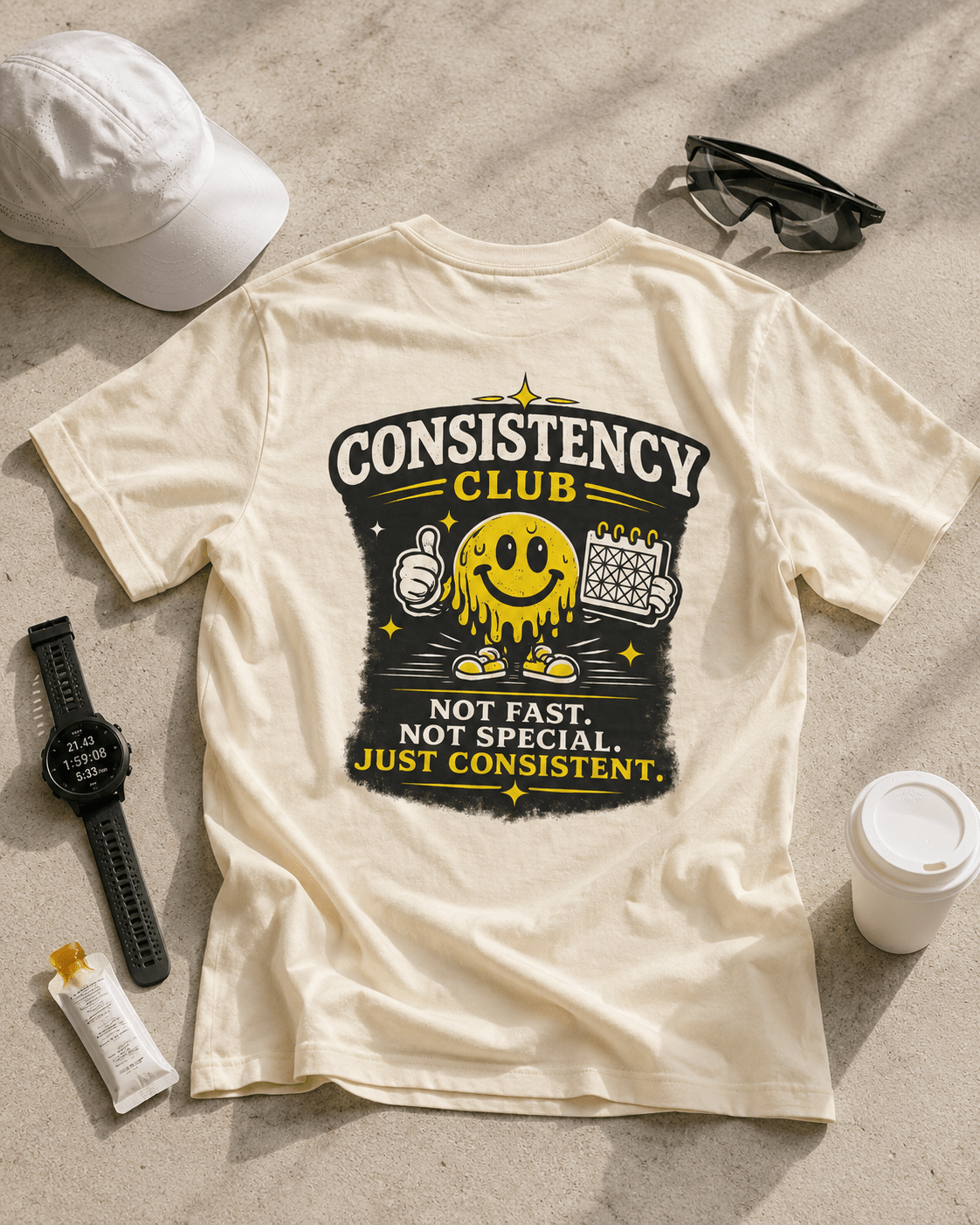 Consistency Club Tee | Easy Miles - Easy Miles