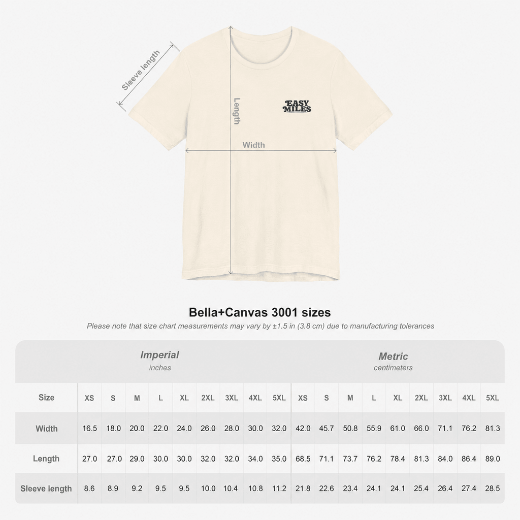 Consistency Club Tee | Easy Miles - Easy Miles