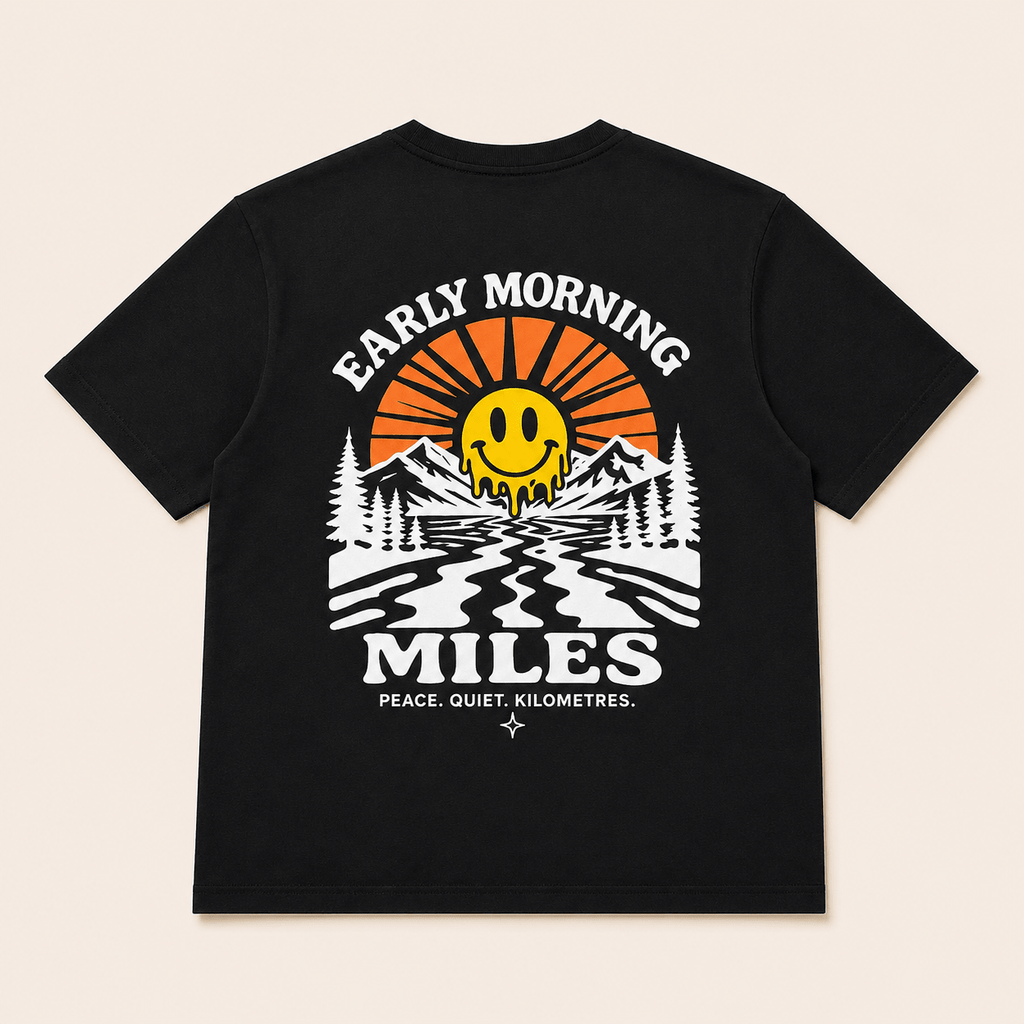 Early Morning Miles - Black - Easy Miles