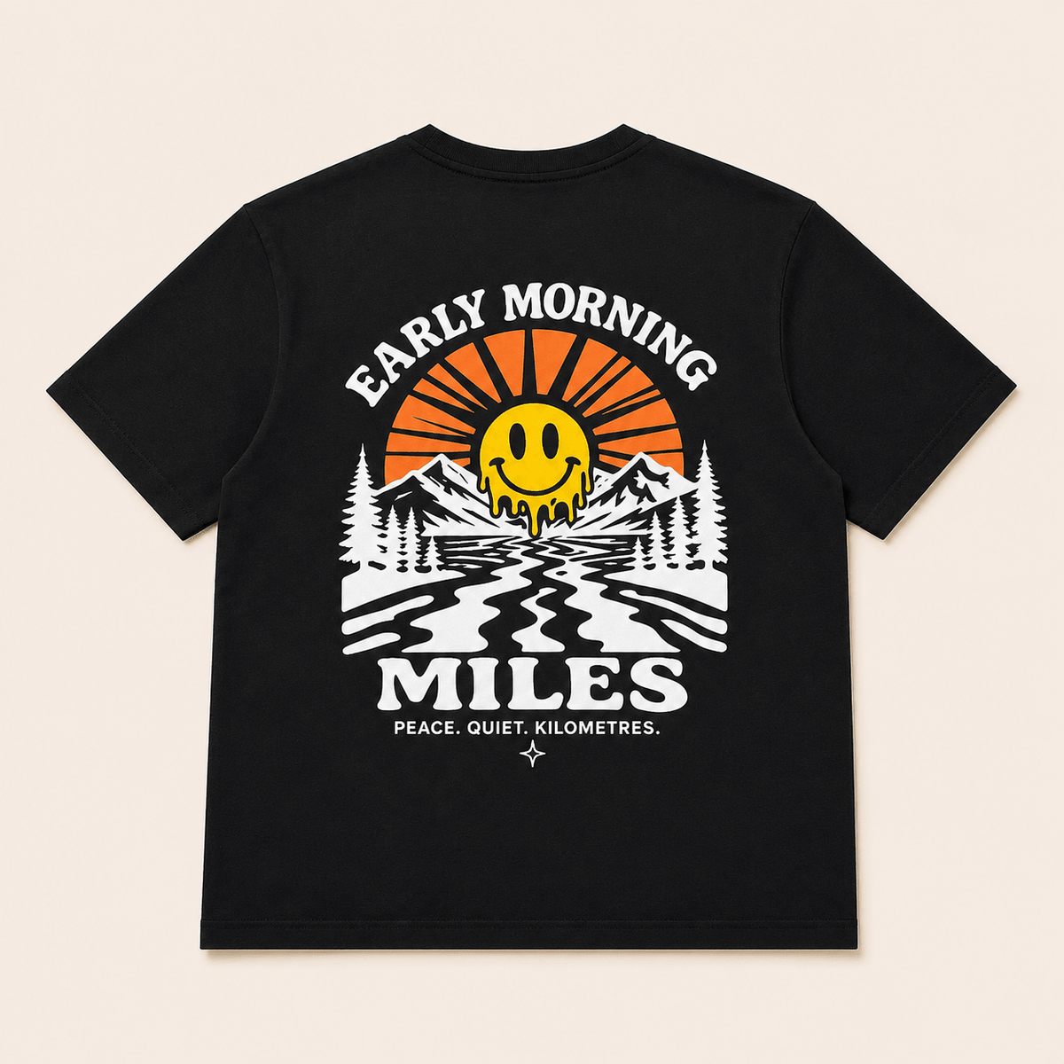 Early Morning Miles - Black - Easy Miles