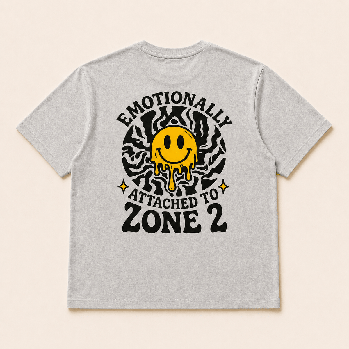 Emotionally Attached To Zone 2 - Grey - Easy Miles